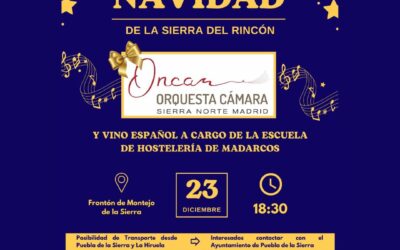 Concierto de Navidad organizado por la Mancomunidad Sierra del Rincón