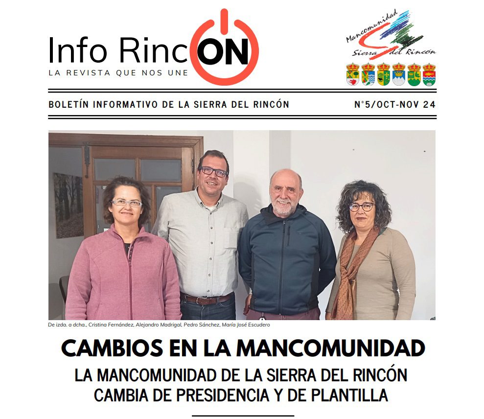 InfoRincon Número 5 Octubre-Noviembre 2024