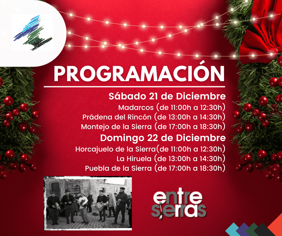 Ronda de Villancicos de la Sierra del Rincon - Programacion