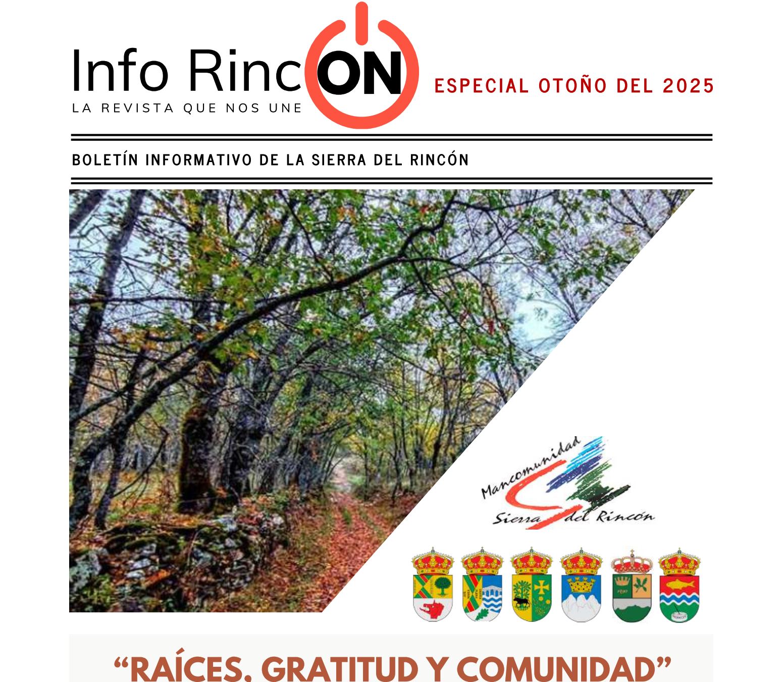 Raices Gratitud y Comunidad InfoRincon Número 5 Octubre-Noviembre 2024